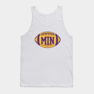 MIN Retro Football - Purple Tank Top